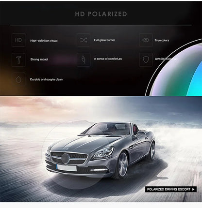 Dalwa Polarized Fishing Sunglasses – Men's UV400 Driving Shades – Elegant Men's Accessory | Accessorio Uomo Elegante