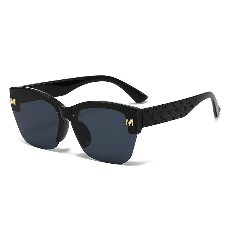 DRAVEN — Slim Oval Sunglasses – Lightweight Anti-Glare Design Descrip