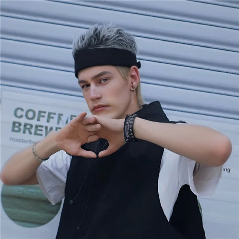 DRAVEN — 2025 Spiked Wig Baseball Cap – Unisex Retro Sun Visor