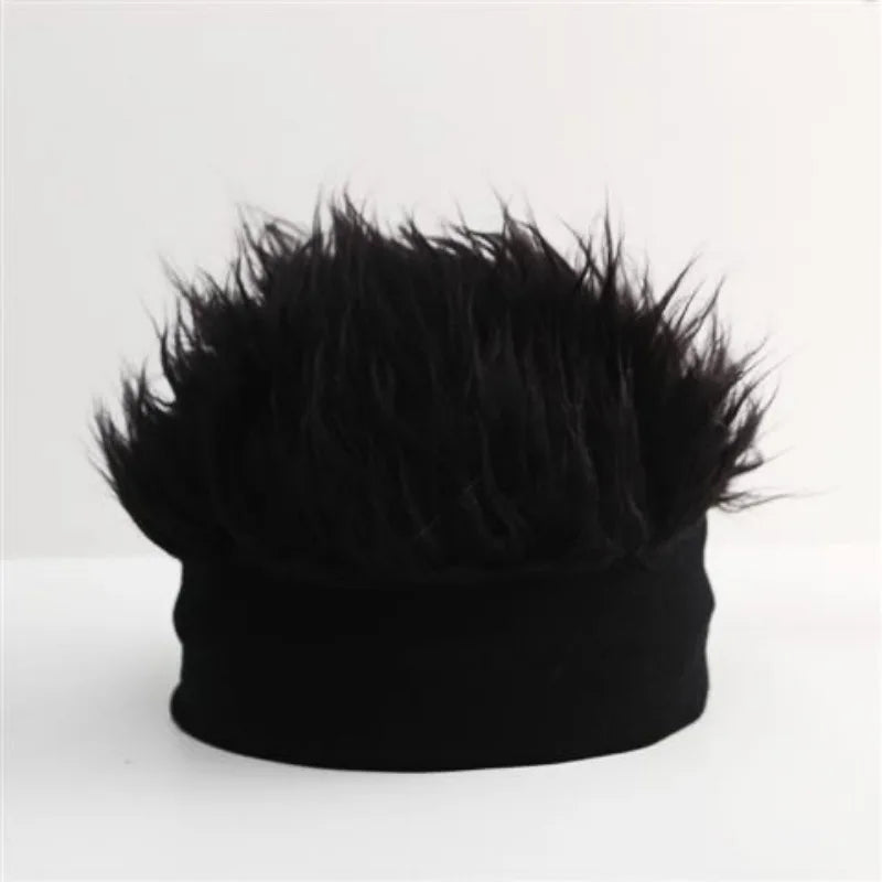DRAVEN — 2025 Spiked Wig Baseball Cap – Unisex Retro Sun Visor