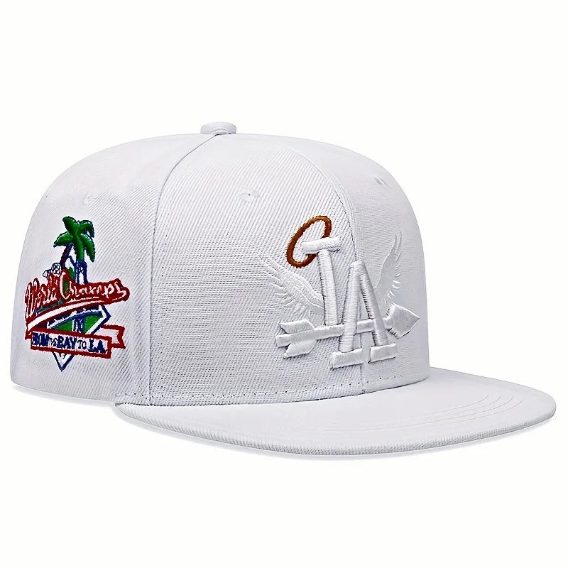 DRAVEN — LA Embroidered Baseball Cap – Unisex Street Snapback