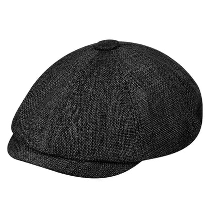 2025 Vintage Tweed Flat Cap – Classic Retro Peaky Blinders Beret for Men & Women – Elegant Men's Accessory | Accessorio Uomo Elegante