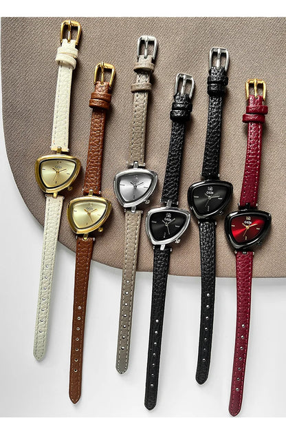 Men’s Triangular Luxury Watch – Bold Stainless Steel Design – Elegant Men's Accessory | Accessorio Uomo Elegante