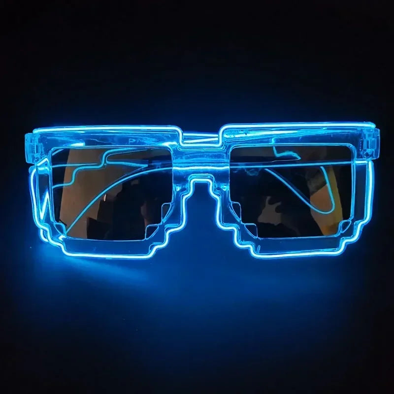 DRAVEN — Glow-in-the-Dark LED Sunglasses – Mosaic Party Style