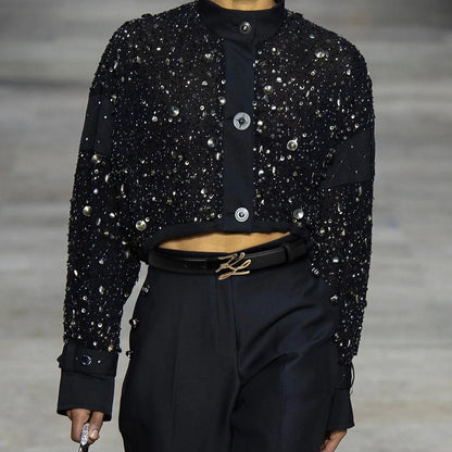 Women's PU Leather Belt Linear Letter Alloy Buckle – Elegant Men's Accessory | Accessorio Uomo Elegante