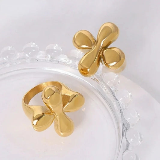 DRAVEN — Vintage Temperament Metal Ring — Rings collection | DRAVEN