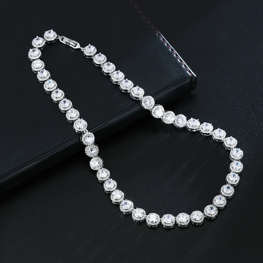 DRAVEN — Classic Necklace & Earring Set – Elegant Fashion Accessories for Women