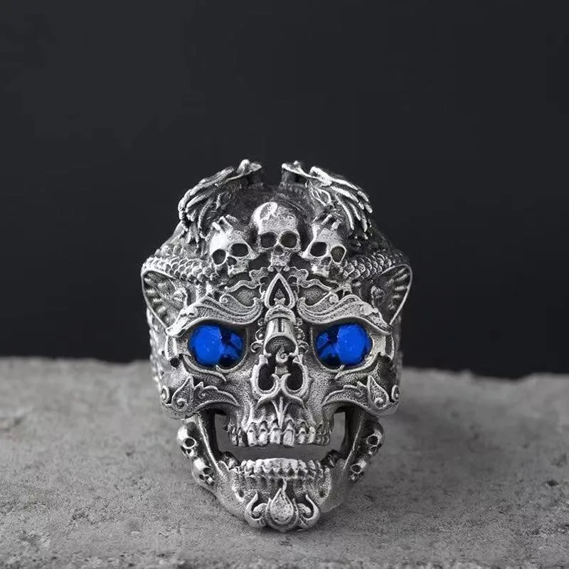 DRAVEN — Vintage Gothic Skull Ring