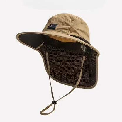 Wide Brim Waterproof Bucket Hat – Unisex Outdoor Protection