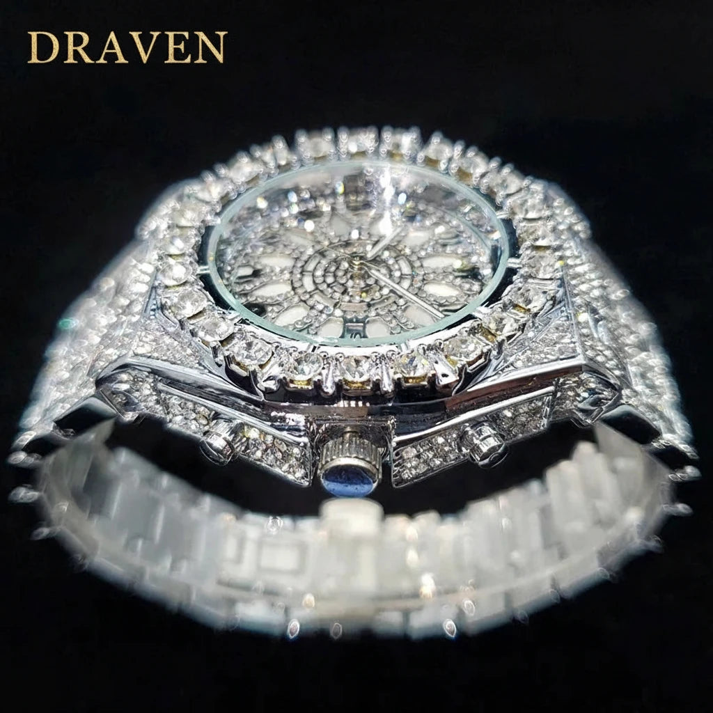 DRAVEN — Travel Special Edition Luminous Watch – Elegant Men's Accessory | Accessorio Uomo Elegante