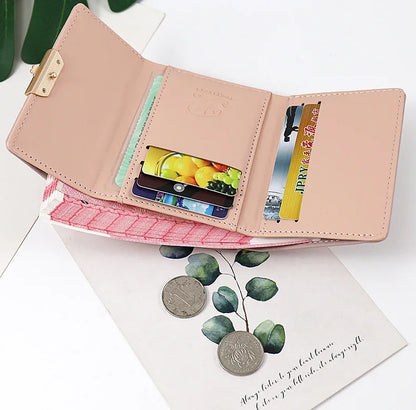 PU Leather Trifold Wallet Women Summer 2025 Design – Elegant Men's Accessory | Accessorio Uomo Elegante