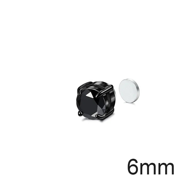 DRAVEN — Shining Zircon Magnetic Ear Studs