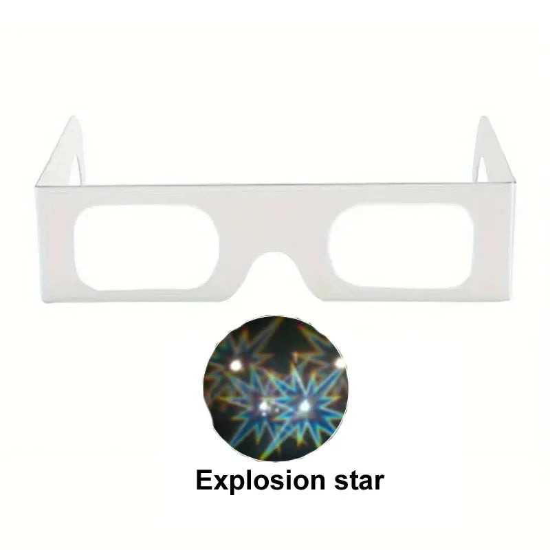DRAVEN — Diffraction Party Glasses – Love & Firework Light Show Set (5PCS)
