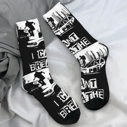 Embroidered Cartoon Socks – Unisex Kawaii Street Style