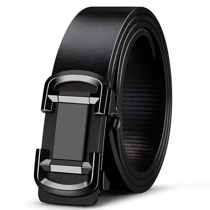 Luxury Genuine Leather Belt Men Automatic Metal Buckle – Elegant Men's Accessory | Accessorio Uomo Elegante
