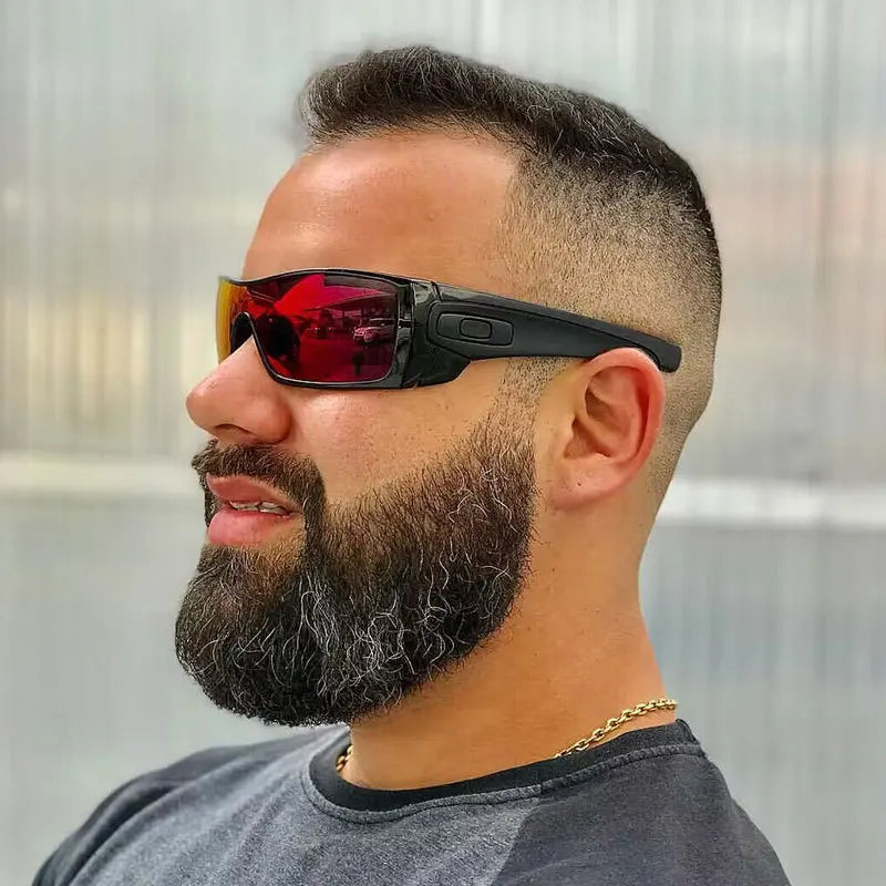 DRAVEN — Futuristic Sports Shield Sunglasses – Y2K Driving Style