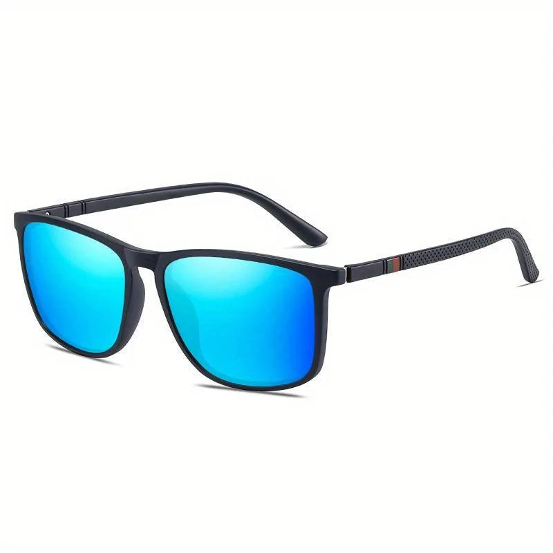Polarized Sport Sunglasses – Lightweight Square Frame – Elegant Men's Accessory | Accessorio Uomo Elegante