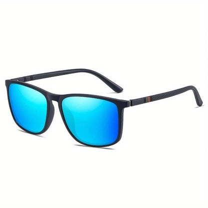 Polarized Sport Sunglasses – Lightweight Square Frame – Elegant Men's Accessory | Accessorio Uomo Elegante