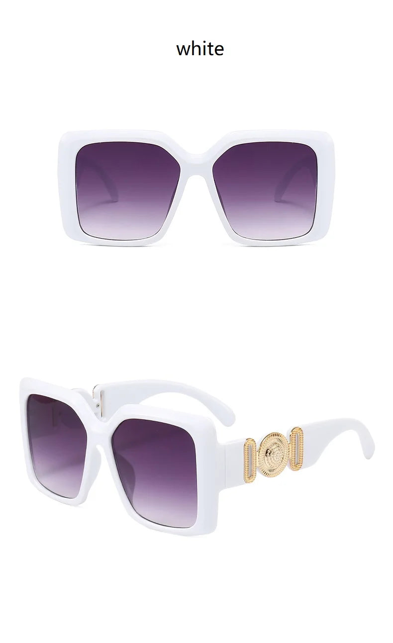 Popular Square Sunglasses – Luxury Retro Travel Style – Elegant Men's Accessory | Accessorio Uomo Elegante