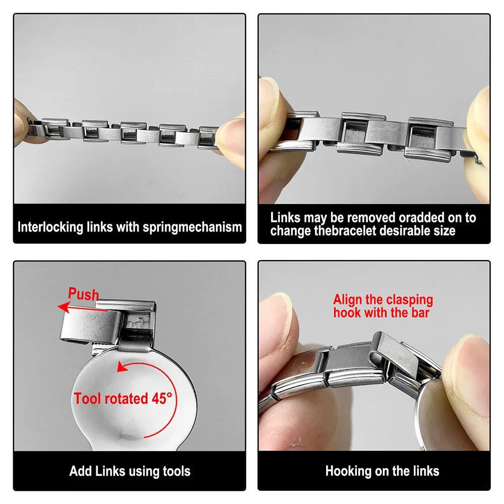 DRAVEN — 9MM Italian Charm Link Bracelet