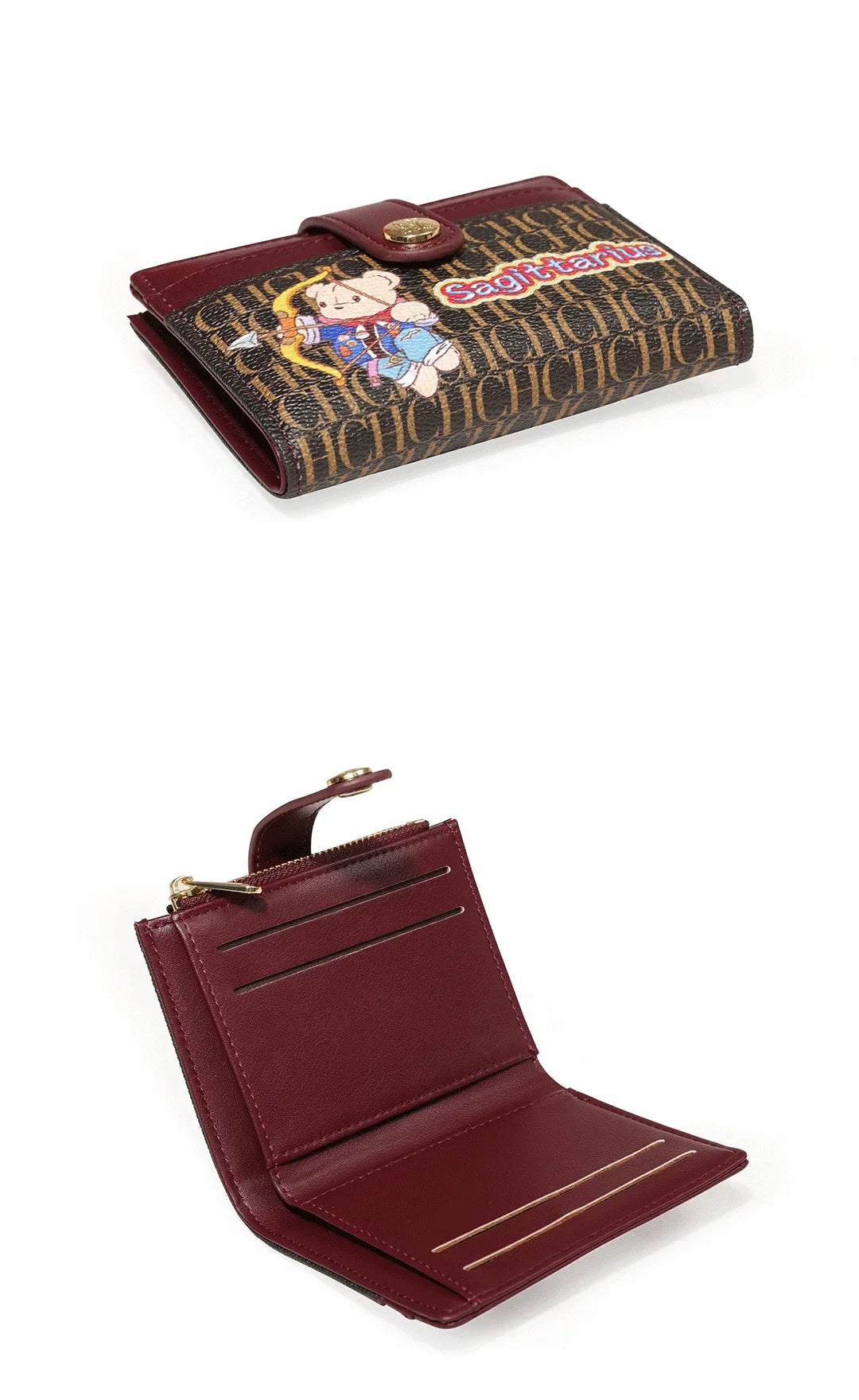 DRAVEN — Light Luxury Wallet Women Animal Print Design