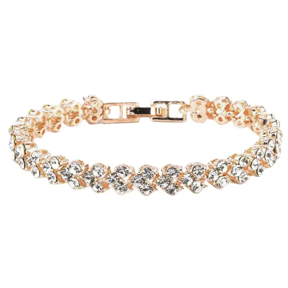 DRAVEN — Classic Tennis Crystal Bracelet
