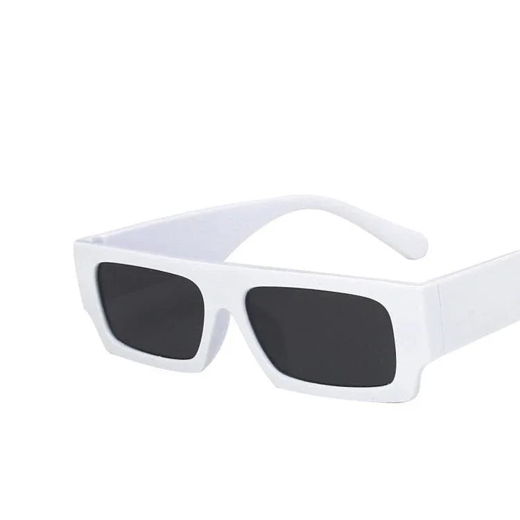 DRAVEN — White Square Sunglasses – Y2K  Designer UV400 Eyewear