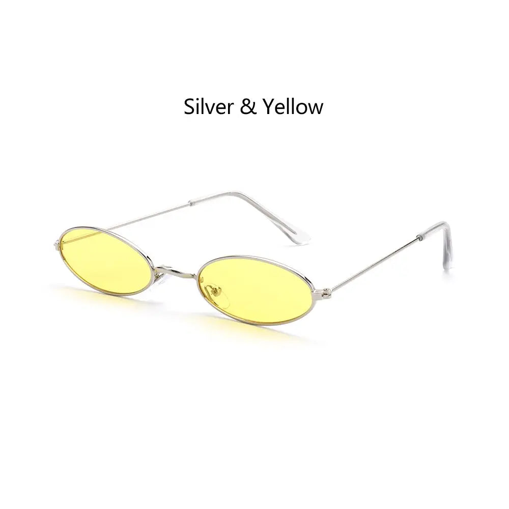 DRAVEN — Retro Small Oval Sunglasses – Vintage Design Shades