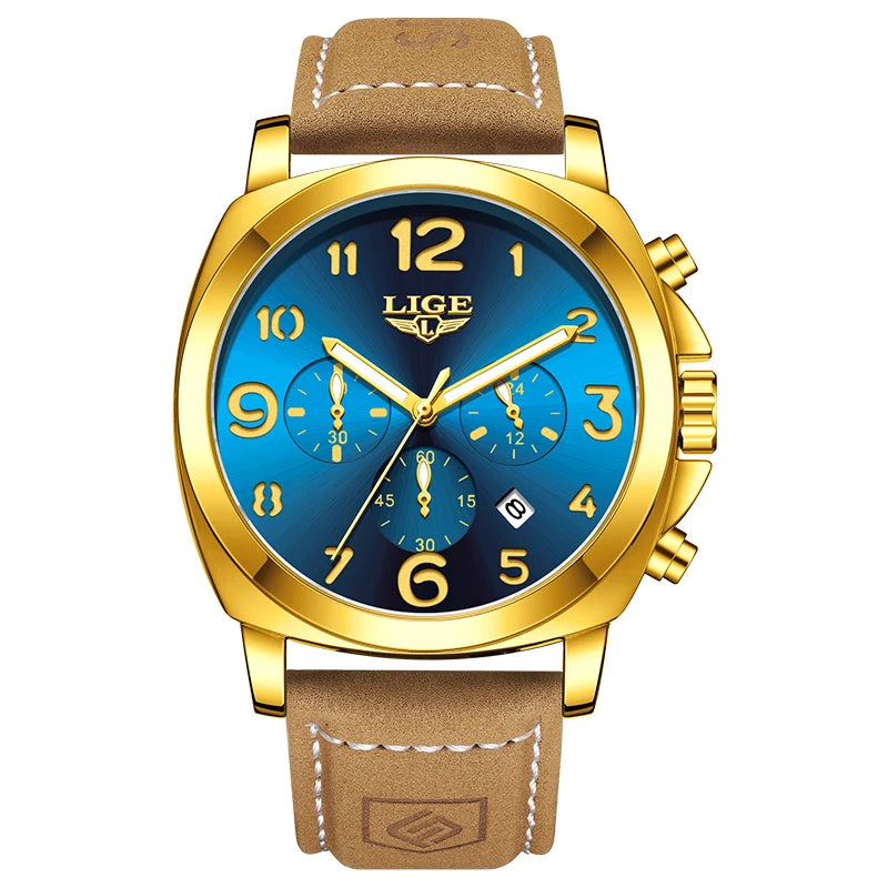 DRAVEN — Men’s Luxury Chronograph Watch – Sporty & Waterproof Design