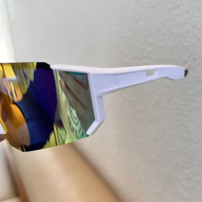 Cycling Sport Sunglasses – Clear Windproof Design – Elegant Men's Accessory | Accessorio Uomo Elegante