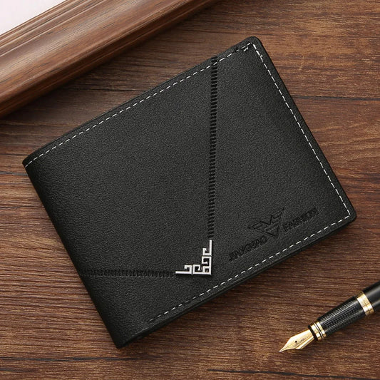 DRAVEN — Slim Leather Money Clip Wallet Men Bifold Card Holder — Wallets & Card Holders | DRAVEN