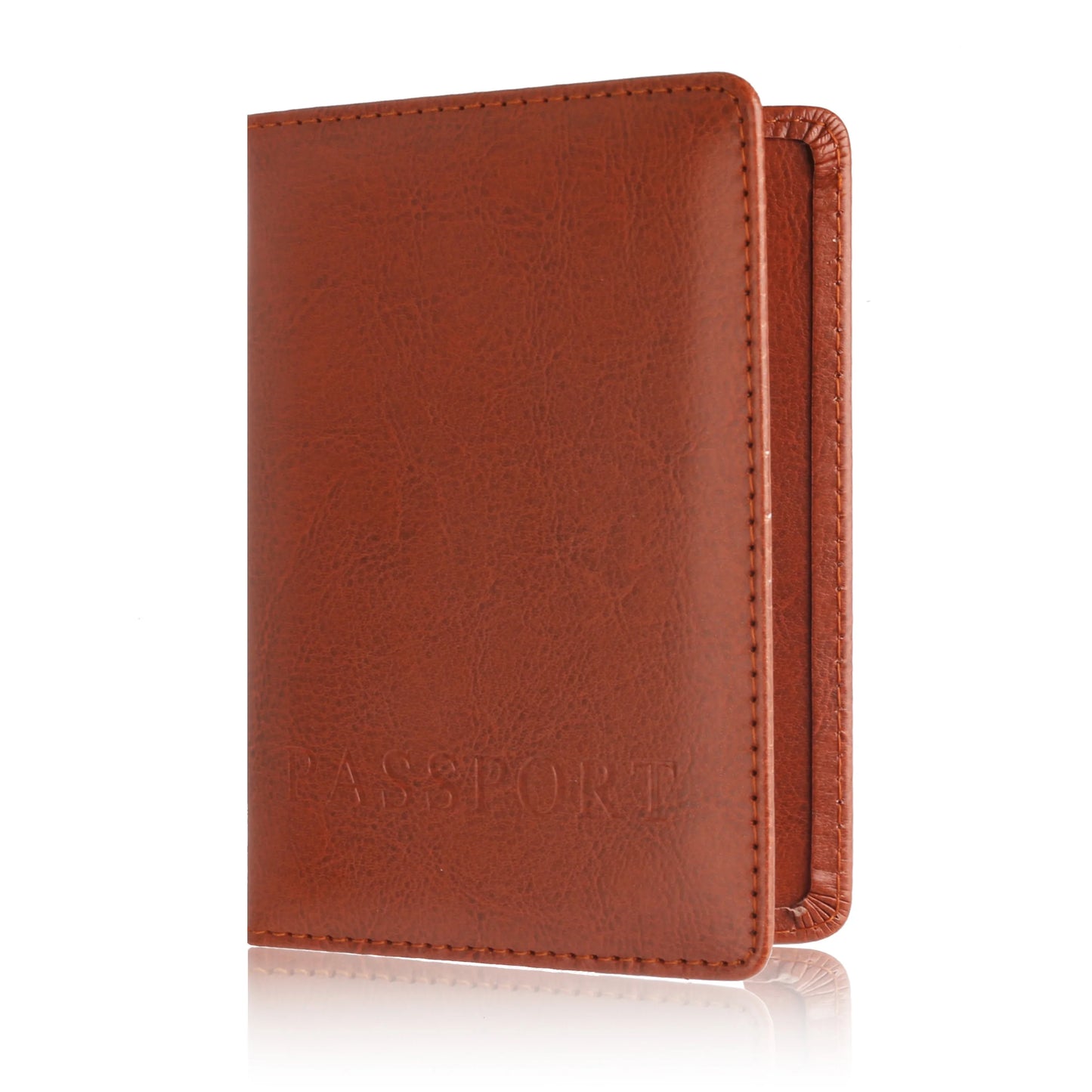 DRAVEN — Leather Passport Holder Travel Wallet Unisex Organizer