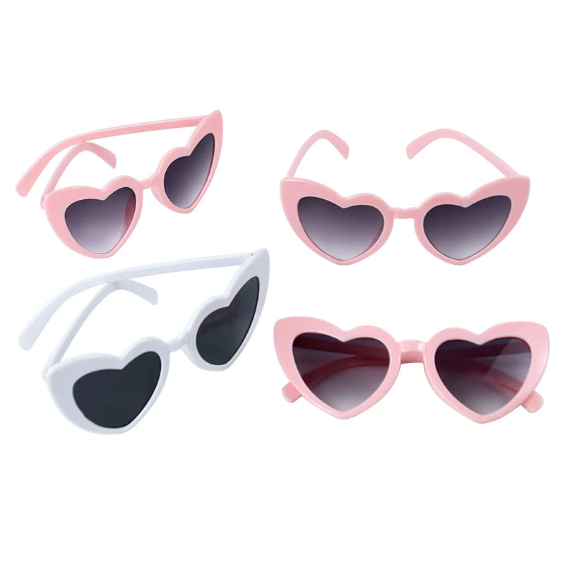 DRAVEN — Heart Shape Sunglasses – Trendy Street Love Party Shades