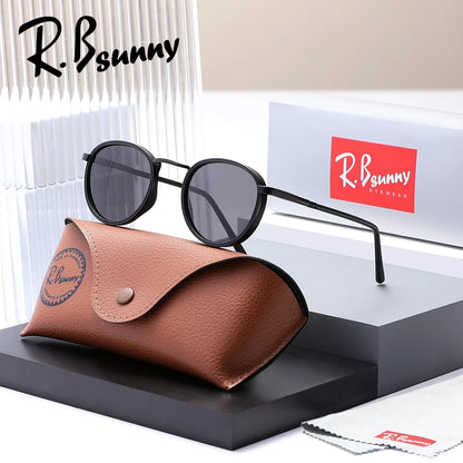Retro Round Sunglasses – Polarized Classic Design – Elegant Men's Accessory | Accessorio Uomo Elegante