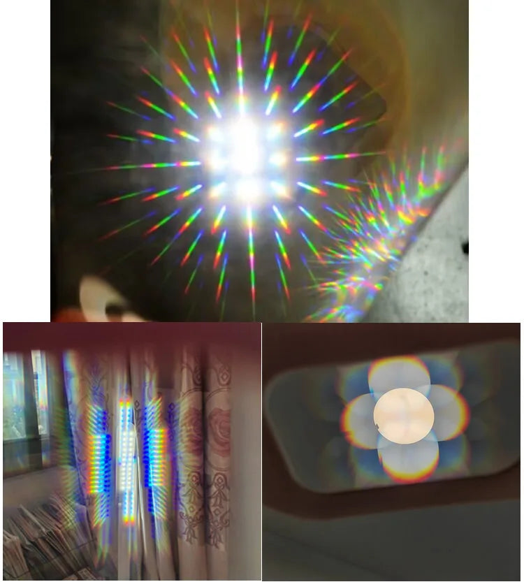 DRAVEN — Diffraction Party Glasses – Love & Firework Light Show Set (5PCS)