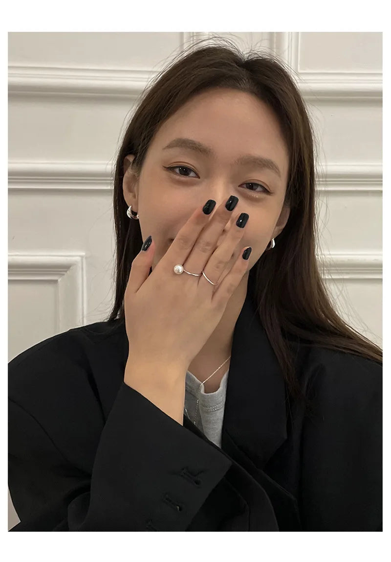 DRAVEN — Sterling Silver Hoop Earrings