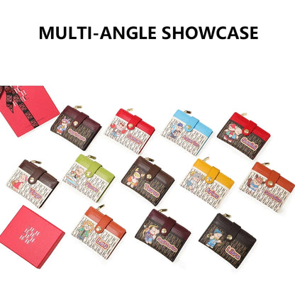 Light Luxury Wallet Women Animal Print Design – Elegant Men's Accessory | Accessorio Uomo Elegante