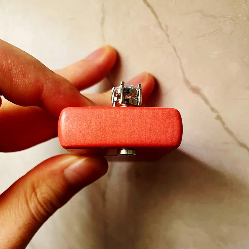 DRAVEN — Glass Crystal Magnetic Stud Earrings