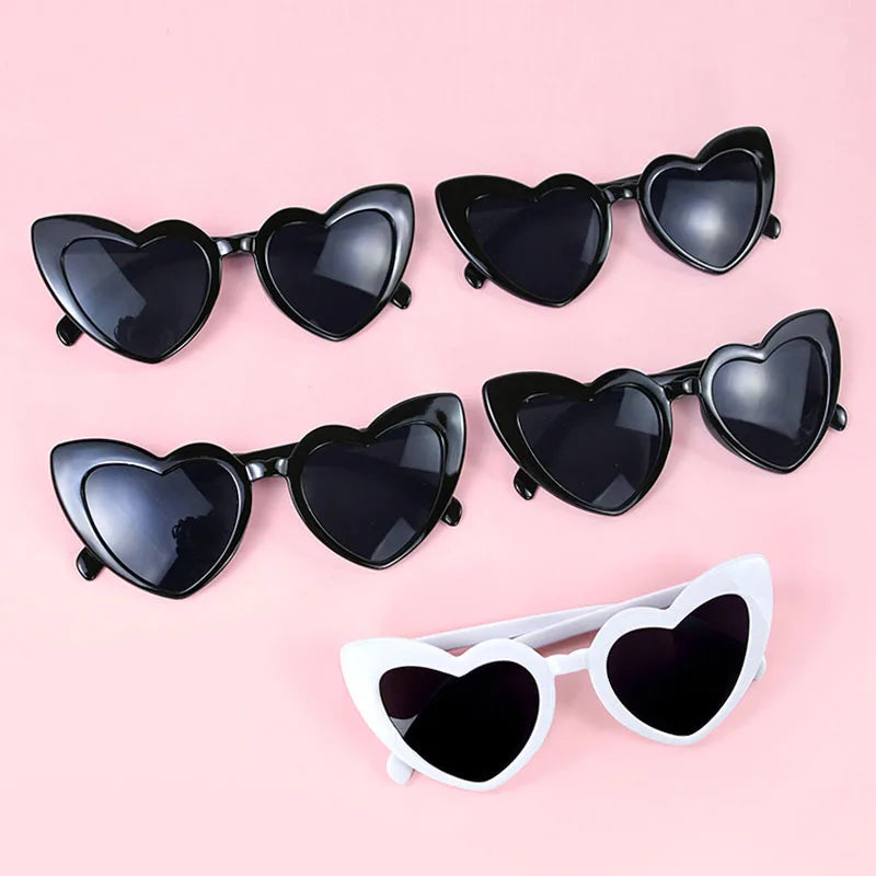 DRAVEN — Heart Shape Sunglasses – Trendy Street Love Party Shades