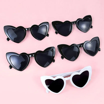 Heart Shape Sunglasses – Trendy Street Love Party Shades – Elegant Men's Accessory | Accessorio Uomo Elegante