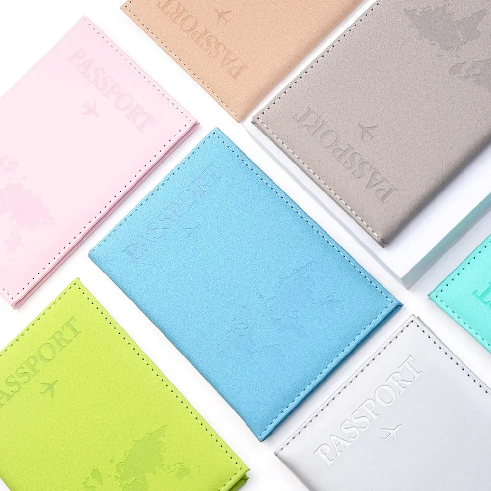 PU Leather Passport Holder Travel Wallet Unisex Design – Elegant Men's Accessory | Accessorio Uomo Elegante