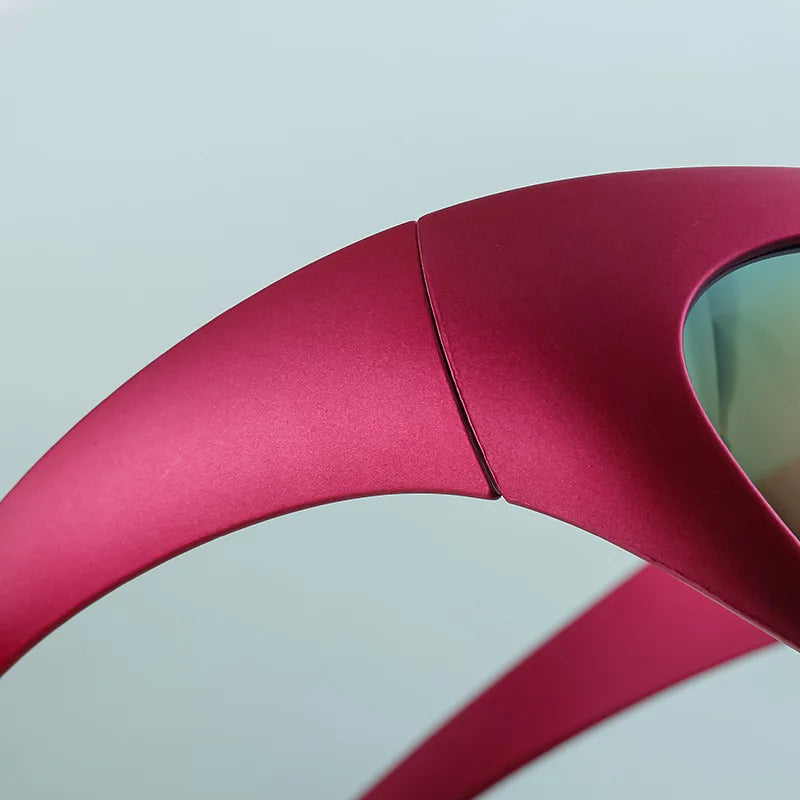 DRAVEN — Retro Futuristic Sunglasses – Steampunk Y2K Style