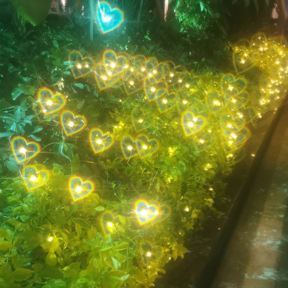 DRAVEN — Heart Diffraction Glasses – Light Effect Love Party Eyewear