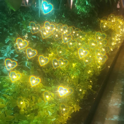 Heart Diffraction Glasses – Light Effect Love Party Eyewear – Elegant Men's Accessory | Accessorio Uomo Elegante