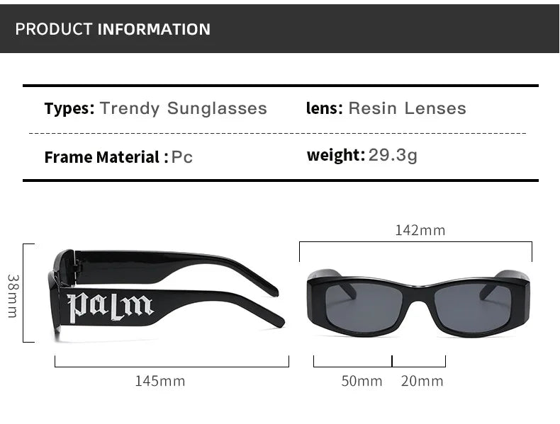 DRAVEN — Classic Square Sunglasses