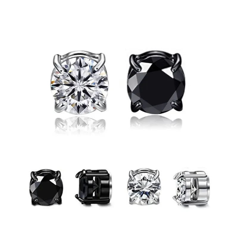 DRAVEN — Shining Zircon Magnetic Ear Studs