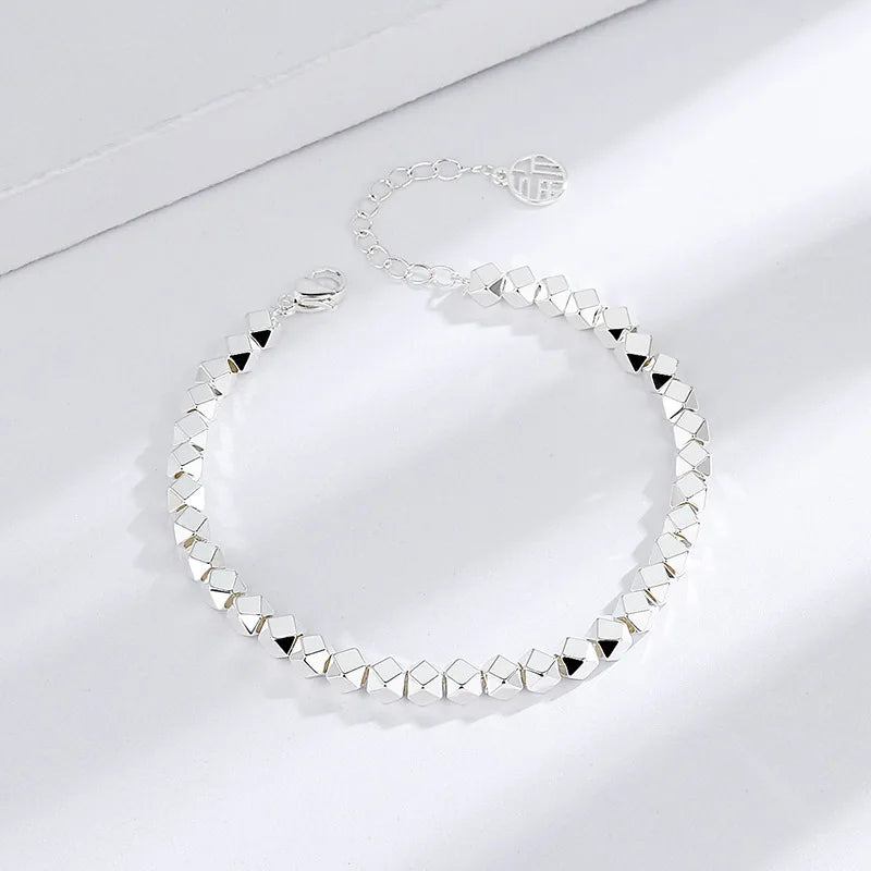 DRAVEN — Trendy 925 Sterling Silver Necklace – Shiny Fashion Chain for Women