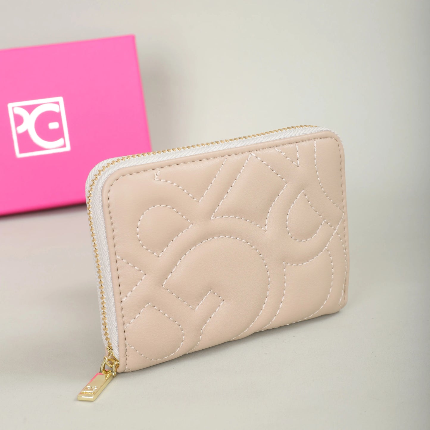 DRAVEN — Retro Leather Wallet Unisex 2025 Letter Print Design