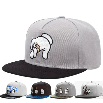 Luxury Cartoon Snapback – Unisex Street Designer Cap