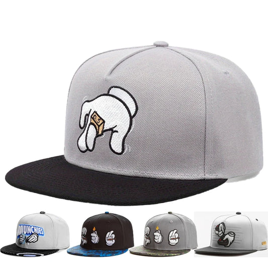 DRAVEN — Luxury Cartoon Snapback – Unisex Street Designer Cap — Hats & Caps | DRAVEN